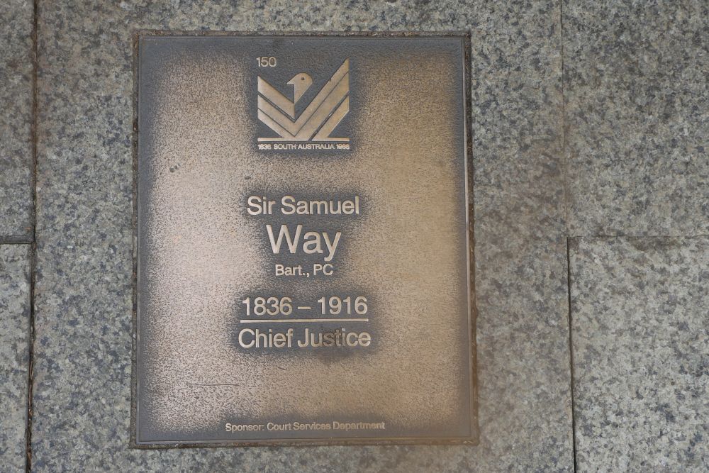 J150 Plaque, Sir Samuel Way