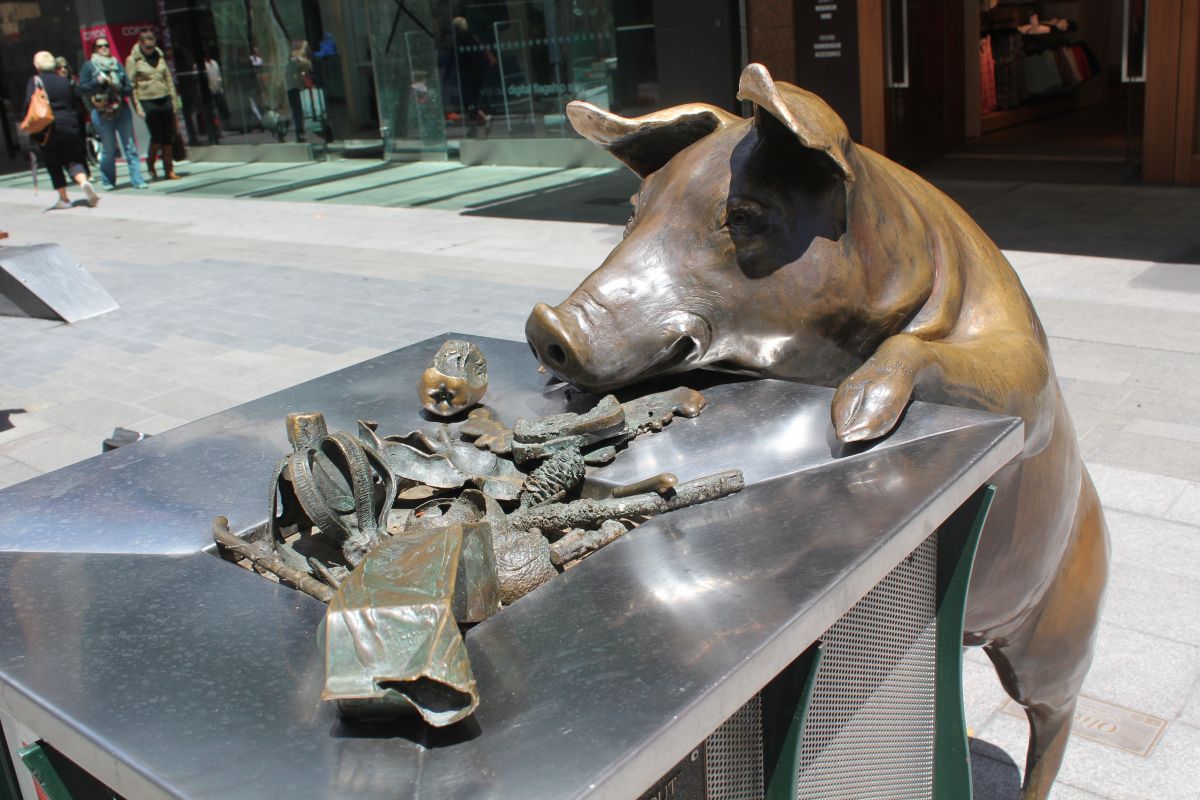 “A Day Out” is installed