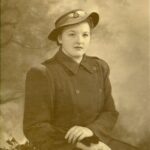 Image: woman in Red Cross uniform