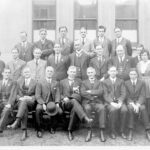 Image: men posing for group picture