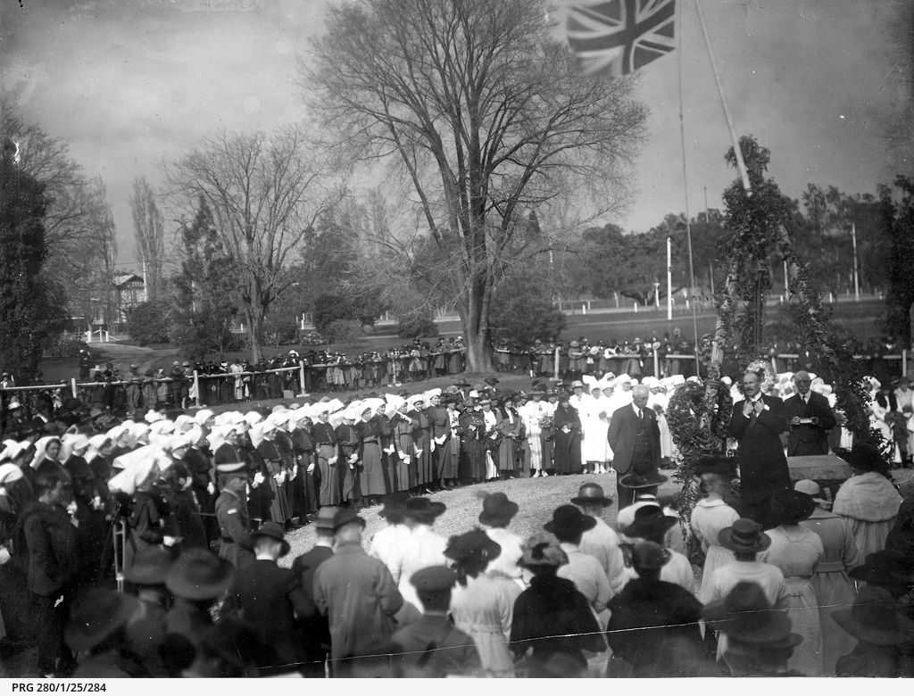 Laying of the foundation stone