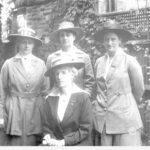 Image: Four Women posing for photograph