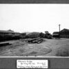 Image: Steel bow string girder swing bridge over dock