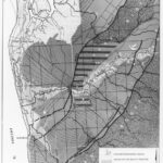 Image: A map depicting morphological features of the City of Adelaide and its surrounding landscape, with particular emphasis placed on the River Torrens and its associated features