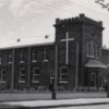 Large brick building