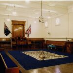 Image: room set up for ceremony