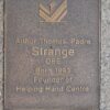 Image: Bronze Plaque engraved with