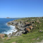 Image: View of The Bluff landscape from Granite Island
