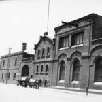 West End Brewery fronting the south side of Hindley Street, Adelaide, 1925