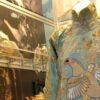 Image: display case showing Chinese costume